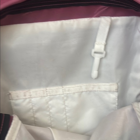 JanSport Classic Pink and Brown Backpack - Picture 4 of 8